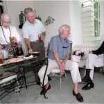 Betty Murphy, Bob Murphy, Owen Malone, and Daniel Fairfax O'Flaherty, 1996