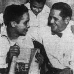 Jack Lee Flowers, Jr. with his brother and father, 1955