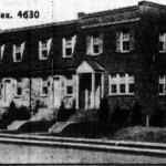 Unit block of East Linden Street, 1938