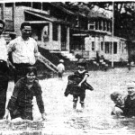 Rosemont after a major rainstorm, September 2, 1922