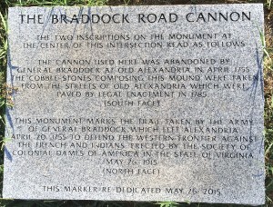 Braddock Cannon Centenary